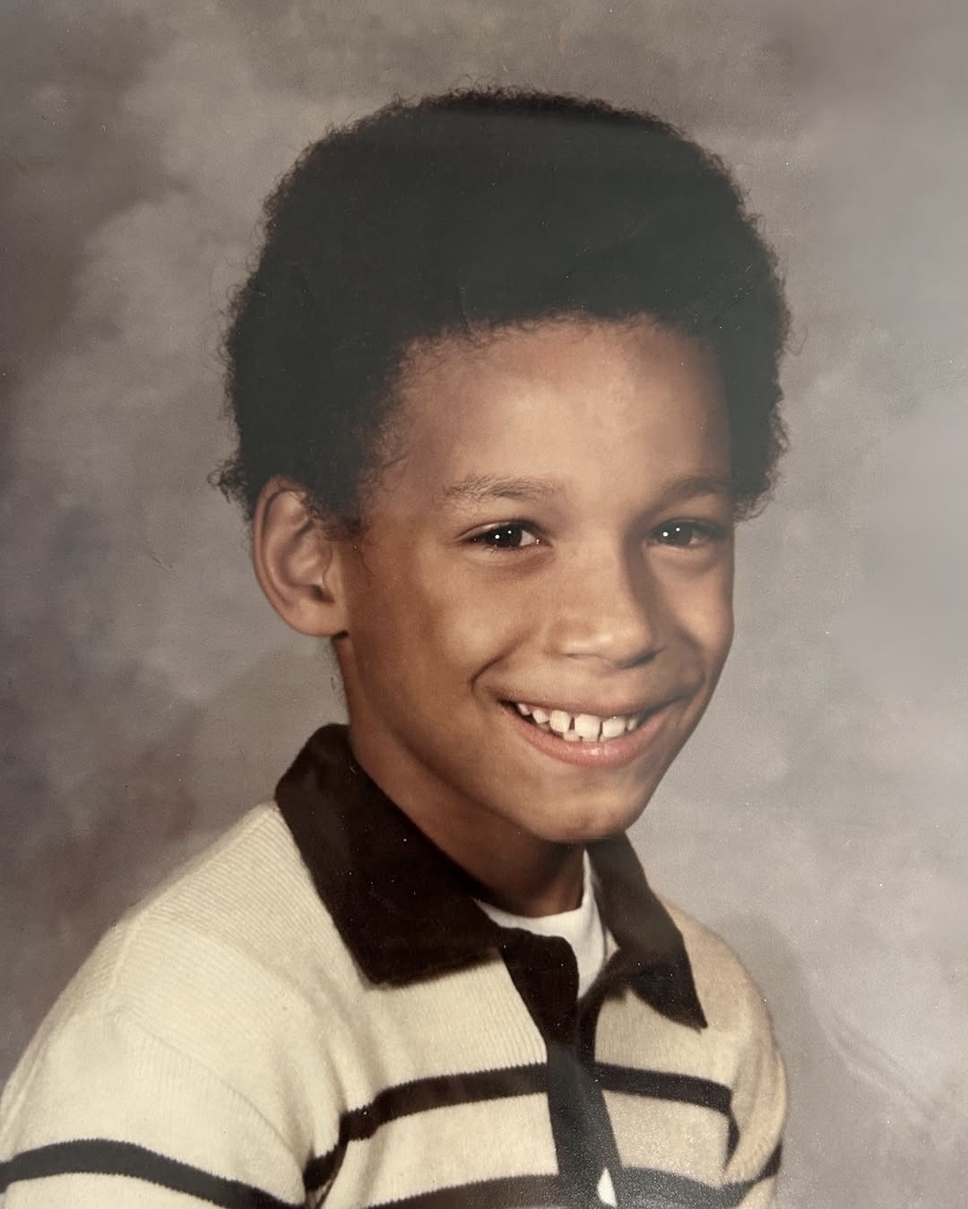 Childhood school portrait